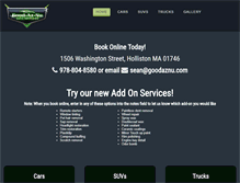 Tablet Screenshot of goodaznu.com